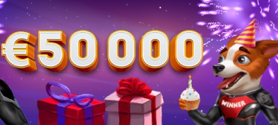 Увлекательный день рождения с подарками в €25,000 Slot V